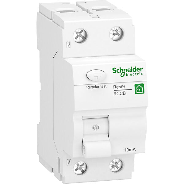 Schneider Electric Fehlerstrom-Schutzschalter 1P+N,25A,10mA R9R26225